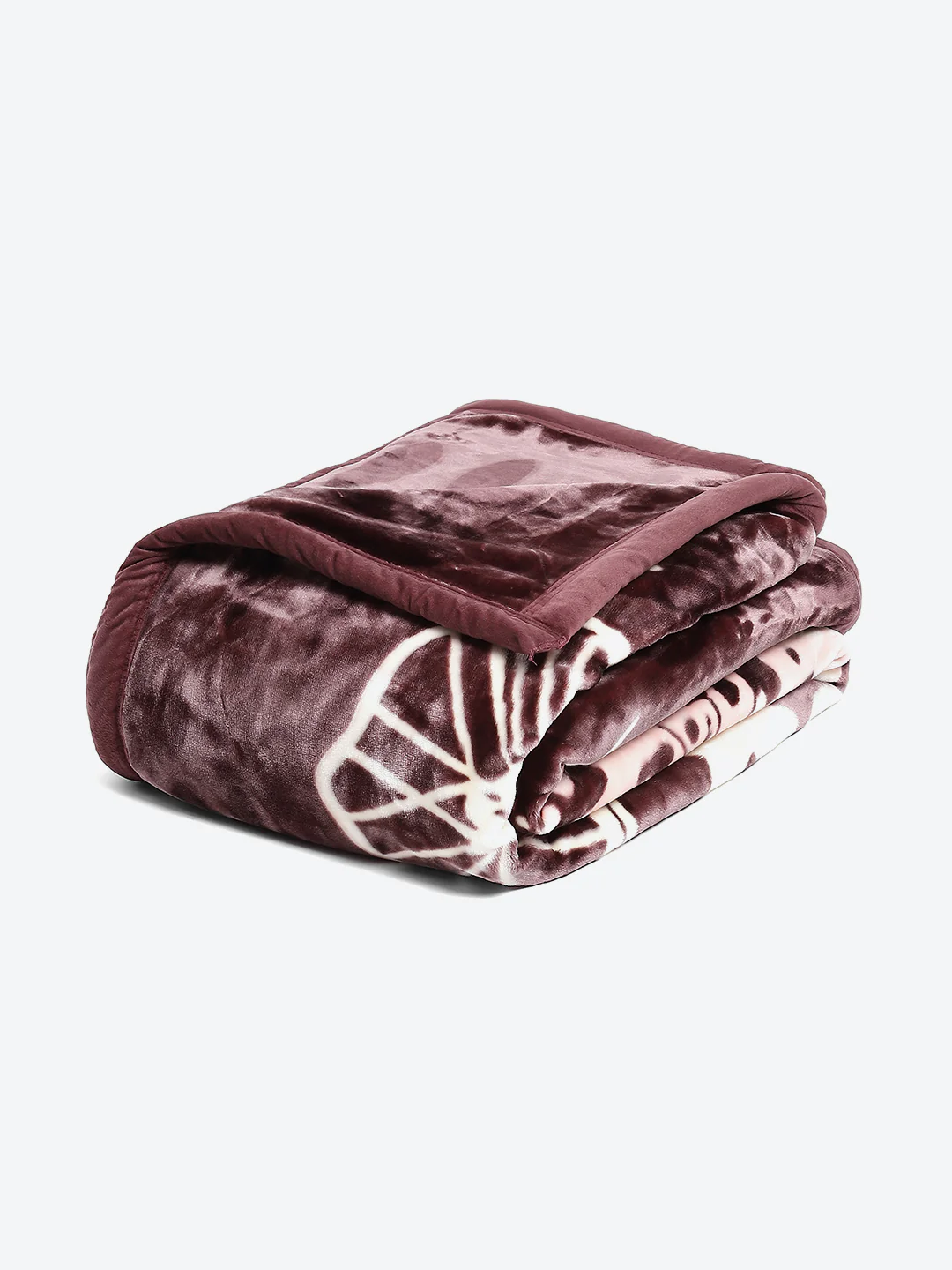 Printed Single Bed 852 GSM Blanket Allen 2 Ply (Weight 3 kg) - Image 5