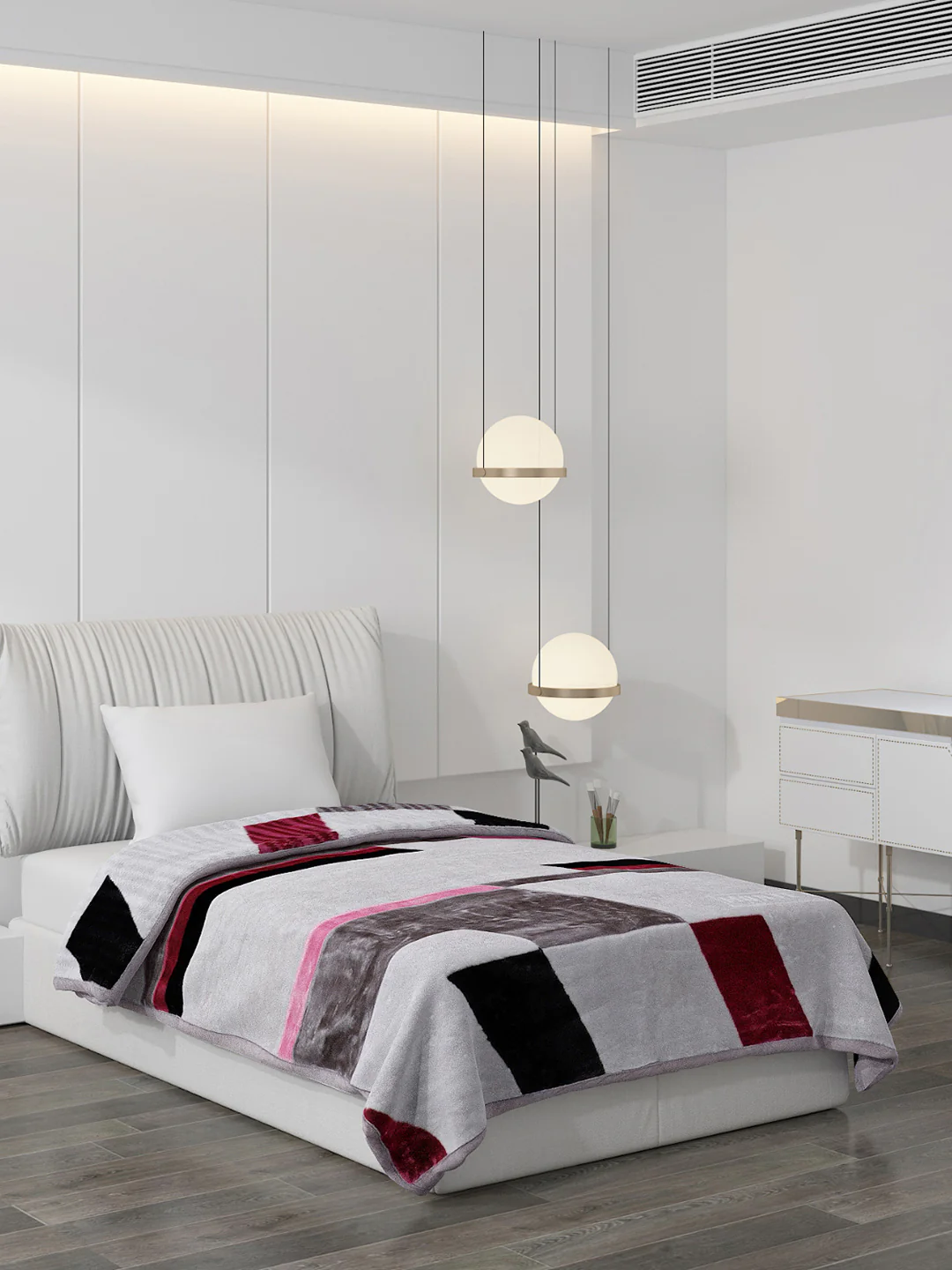 Printed Single Bed 852 GSM Blanket Knight Rider 2 Ply (Weight 3 kg) - Image 4
