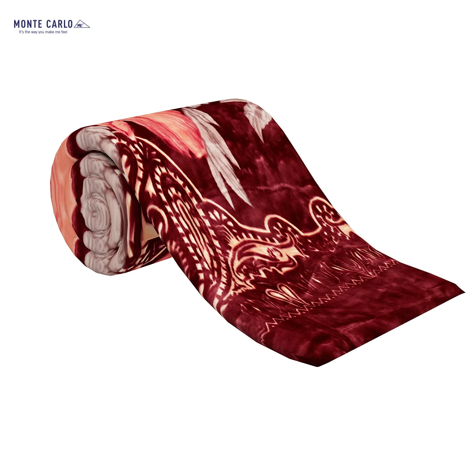 Printed Single Bed 852 GSM Blanket Shagun 2 Ply (Weight 3 kg) - Image 4