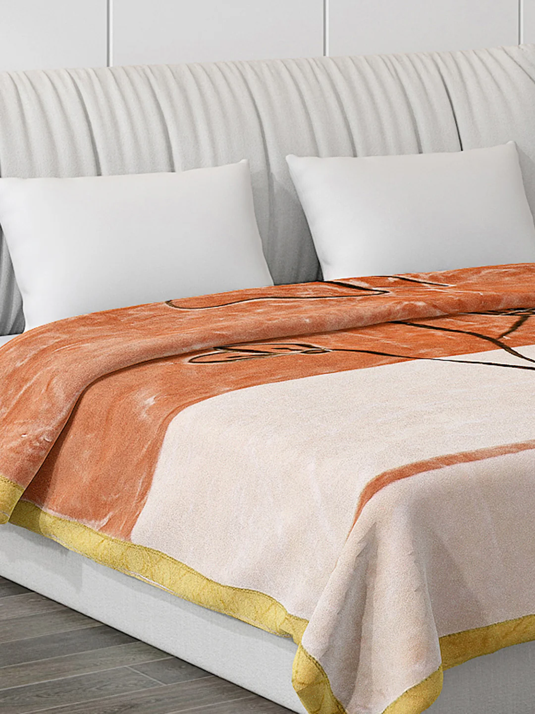 Printed Single Bed 852 GSM Blanket Success 2 Ply (Weight 3 kg)