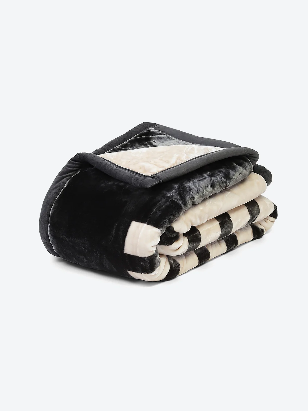Printed Single Bed 951 GSM Blanket Haze 3 Ply (Weight 3.35 kg) - Image 5