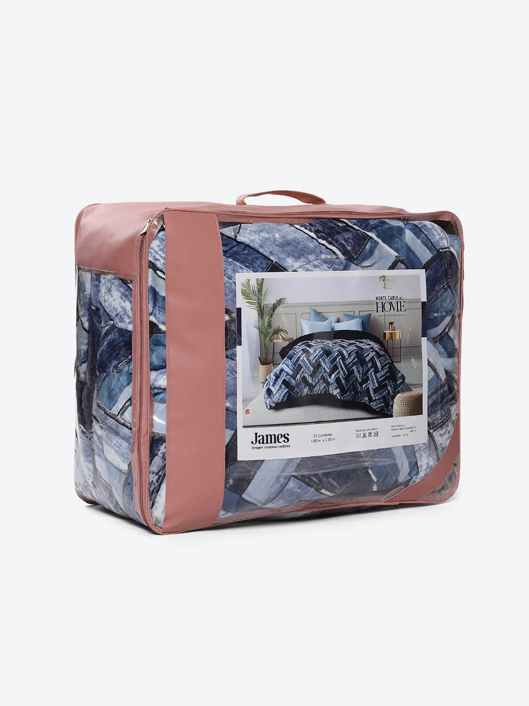 Printed Single Bed 992 GSM Comforter for Winter - (James) - Image 8