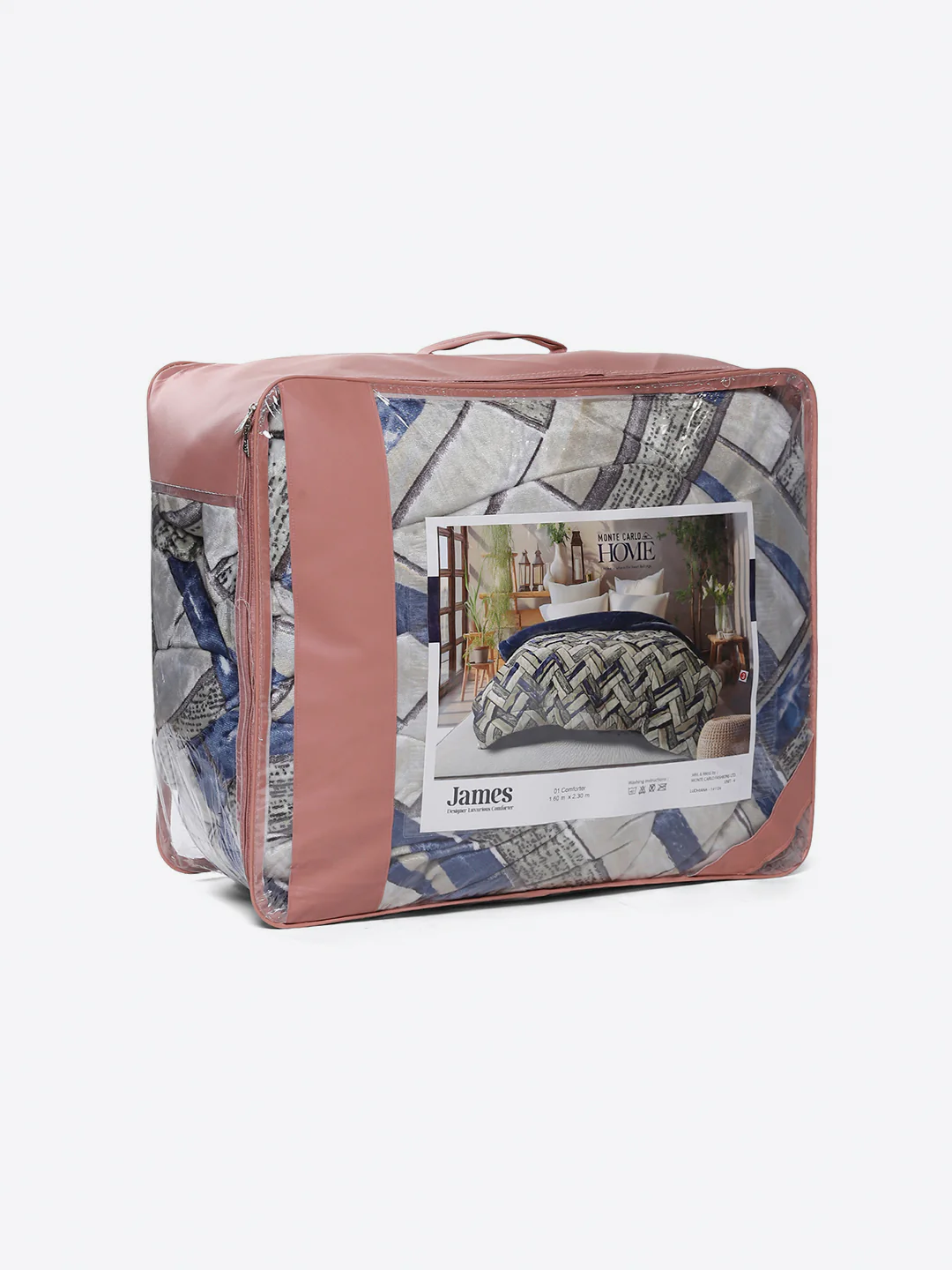 Printed Single Bed 992 GSM Comforter for Winter - (James) - Image 8