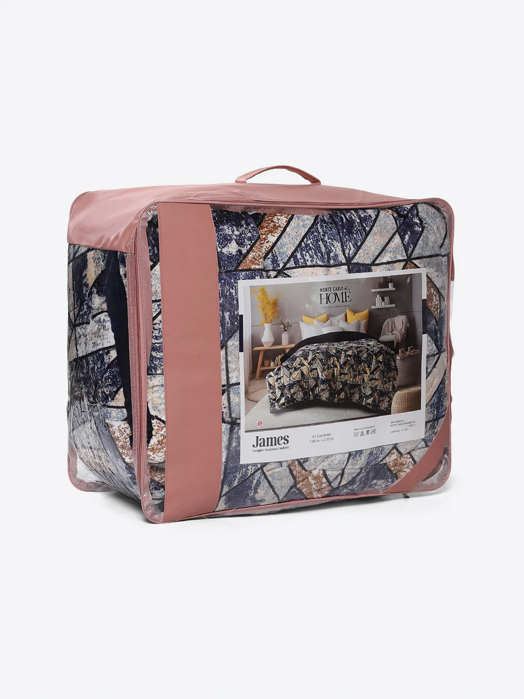Printed Single Bed 992 GSM Comforter for Winter - (James) - Image 8