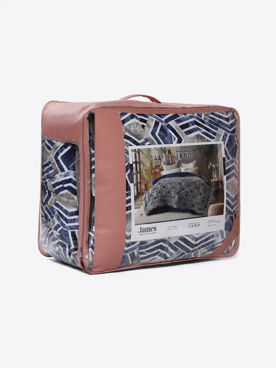 Printed Single Bed 992 GSM Comforter for Winter - (James) - Image 8
