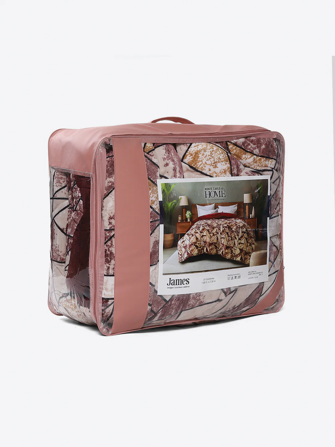 Printed Single Bed 992 GSM Comforter for Winter - (James) - Image 8