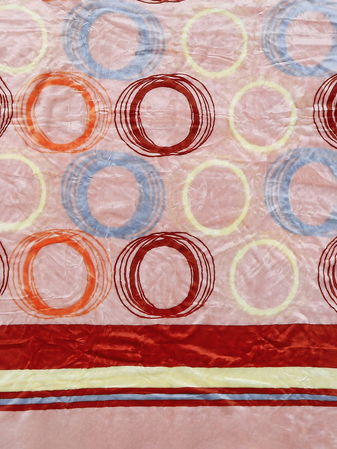 Printed Single Bed Reversible Blanket 2 Ply, 511 GSM, 1.8 kg (New Diamond) - Image 10