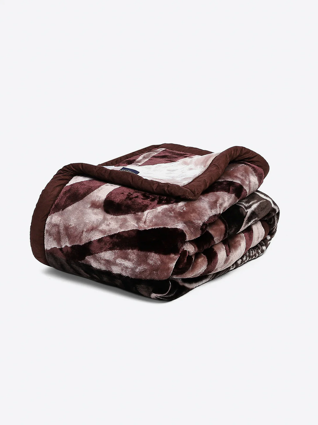 Printed Single Bed Reversible Blanket 2 Ply, 895 GSM, 3.15 kg (Lavish) - Image 7