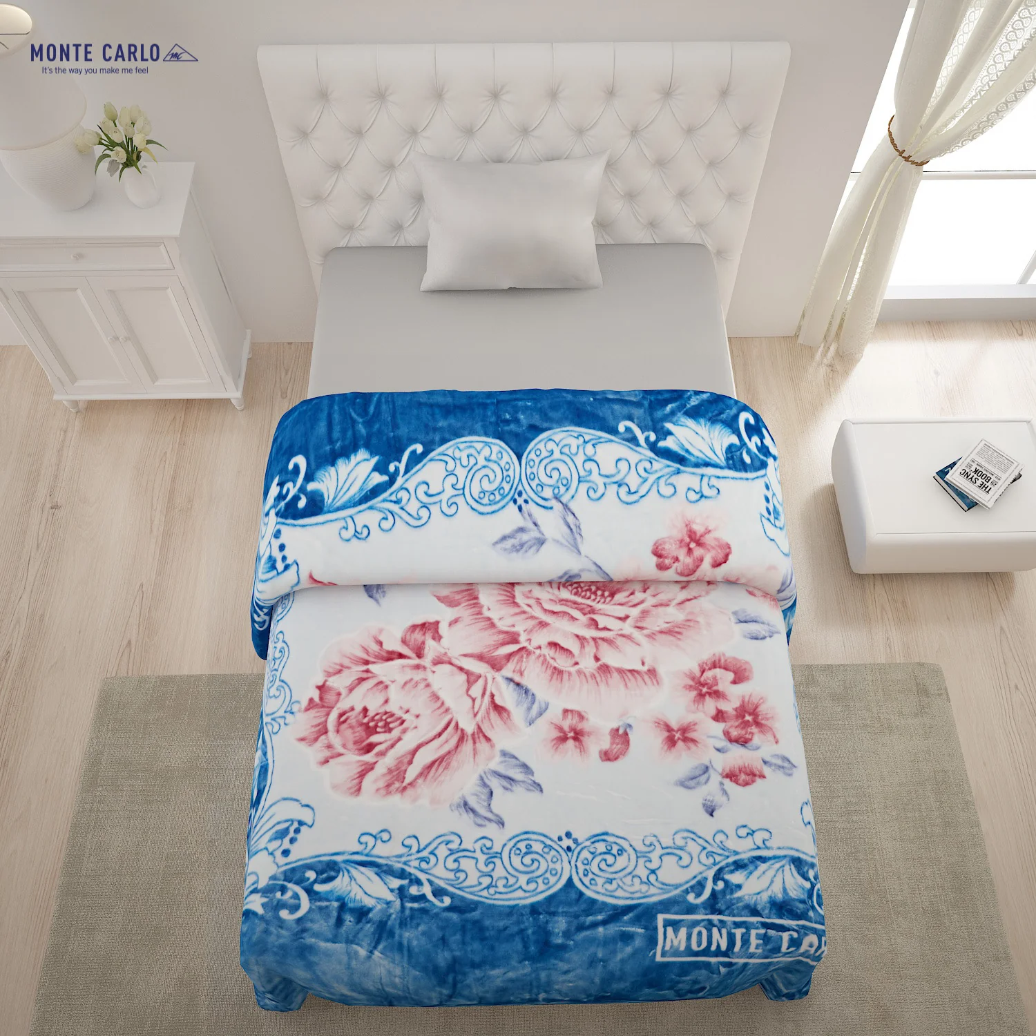 Printed Single Bed Blanket for Heavy Winter -1 Ply - Image 3