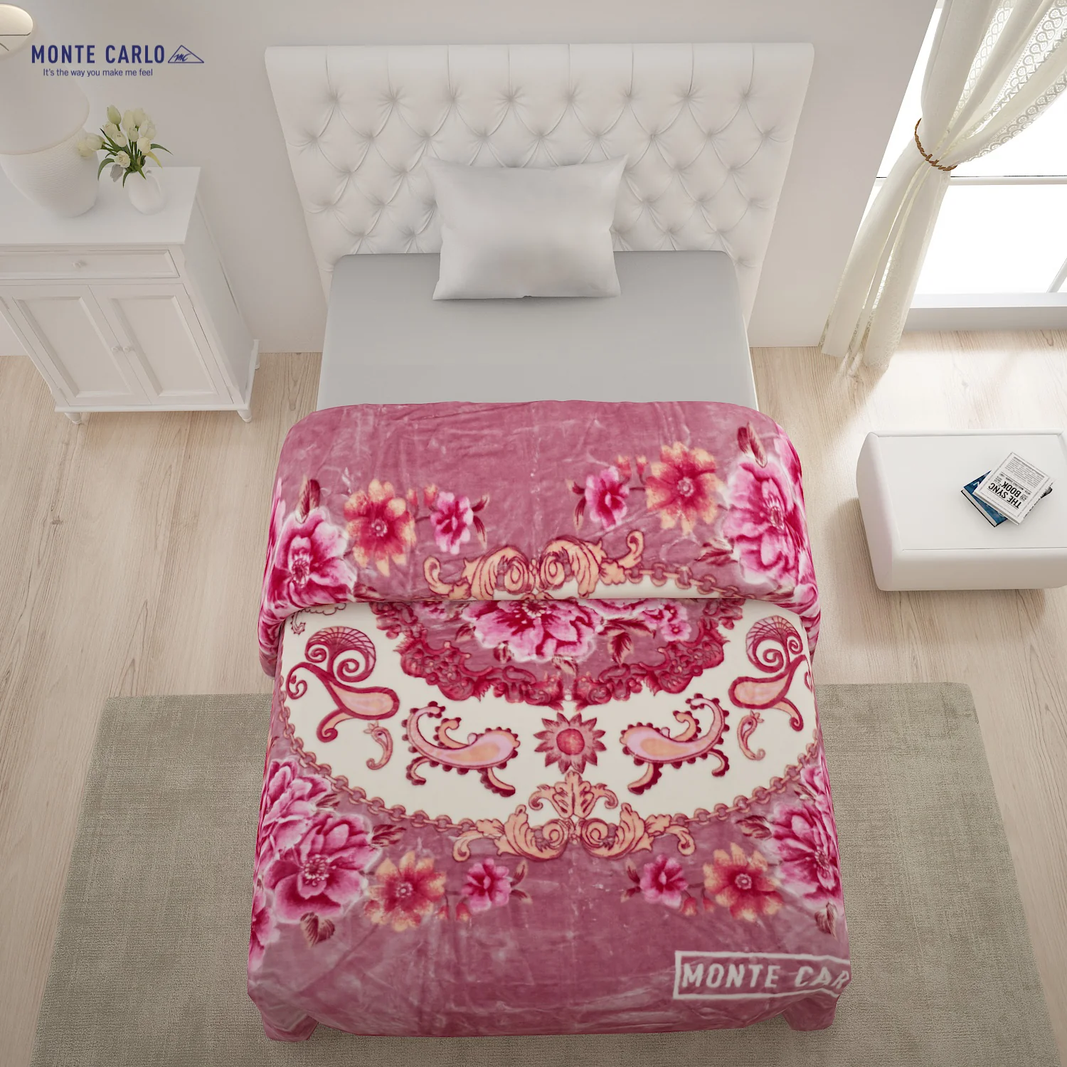 Printed Single Bed Blanket for Heavy Winter -1 Ply - Image 3