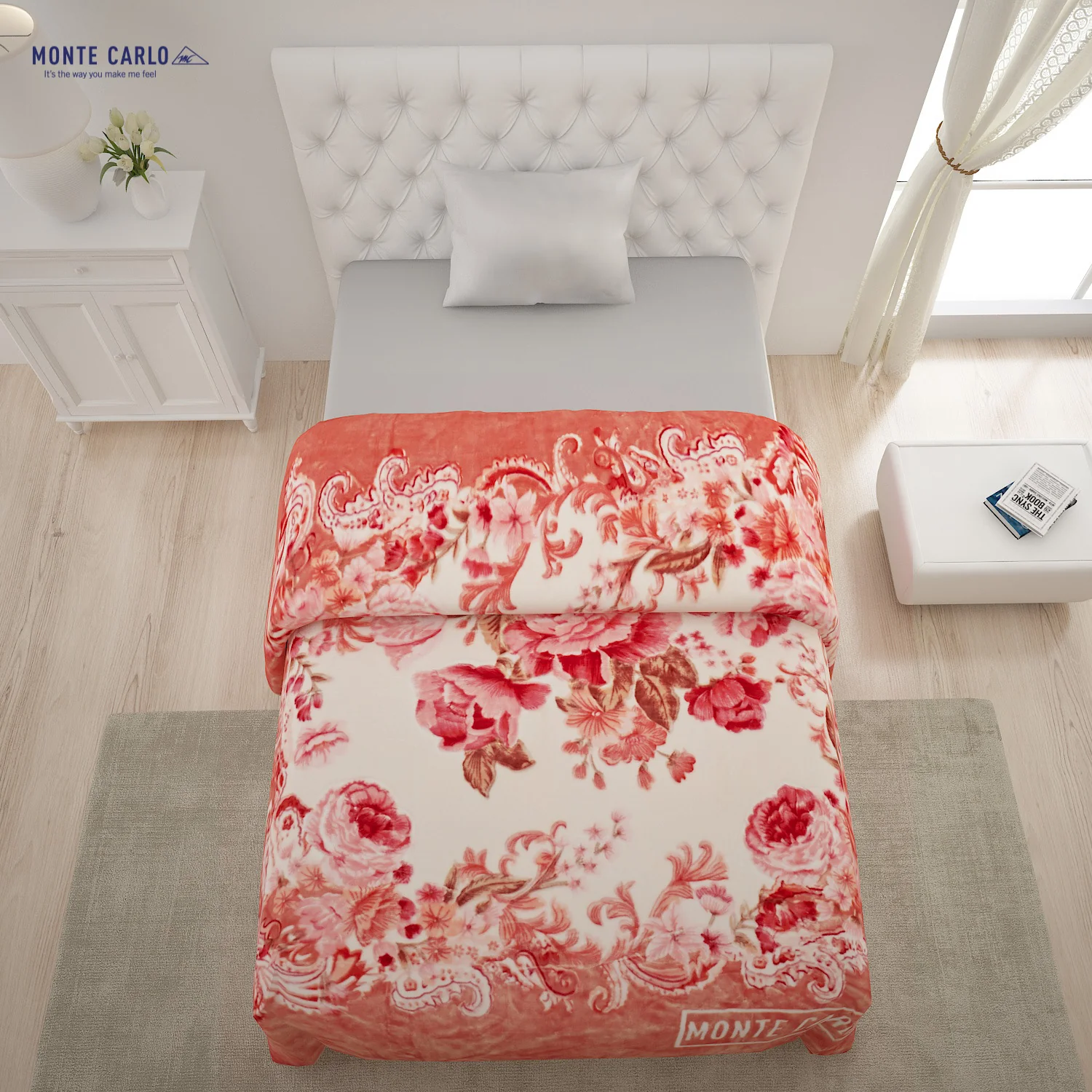 Printed Single Bed Blanket for Heavy Winter -1 Ply - Image 3