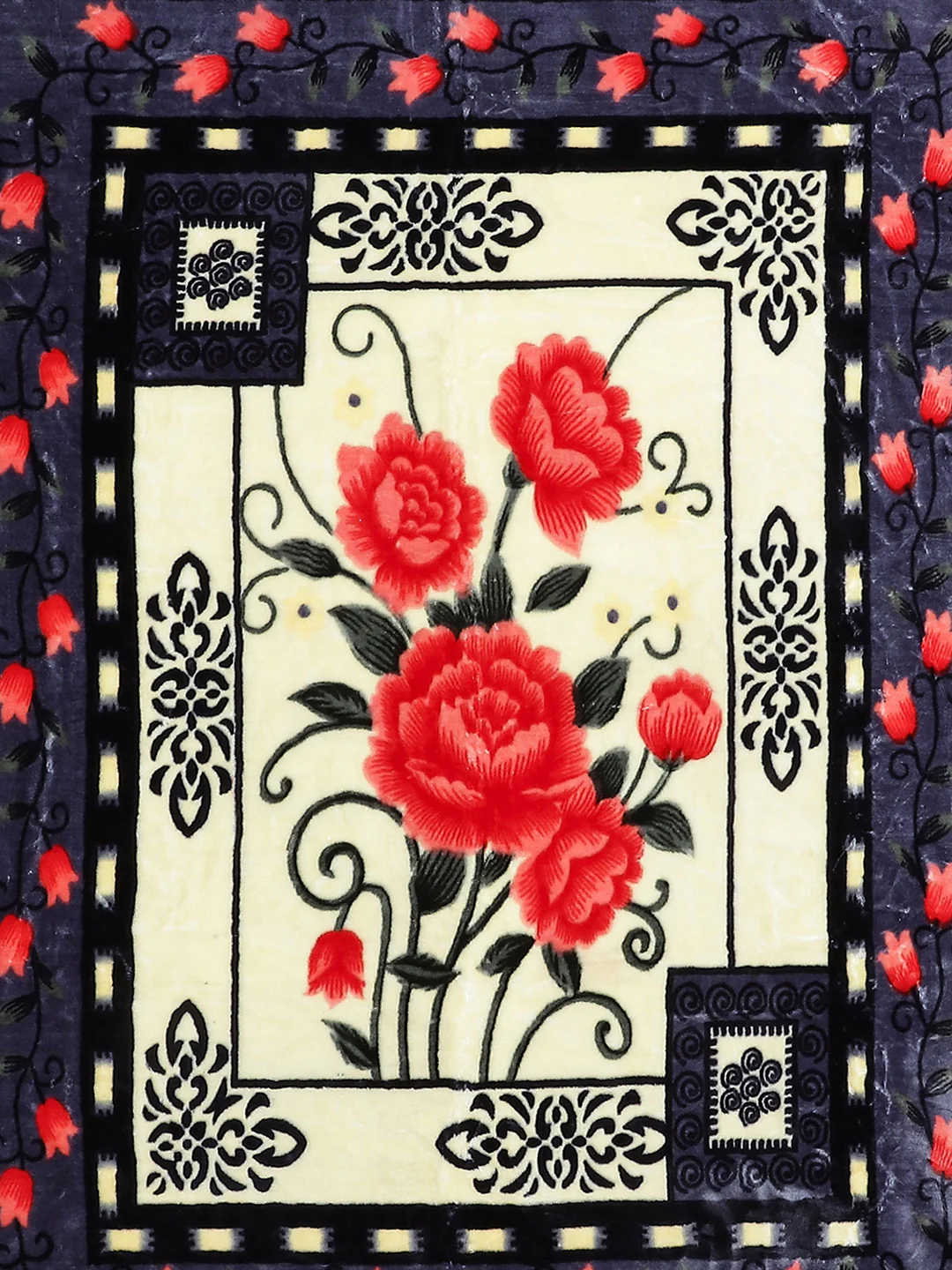 Printed Single Bed Blanket for Heavy Winter -1 Ply - Image 6