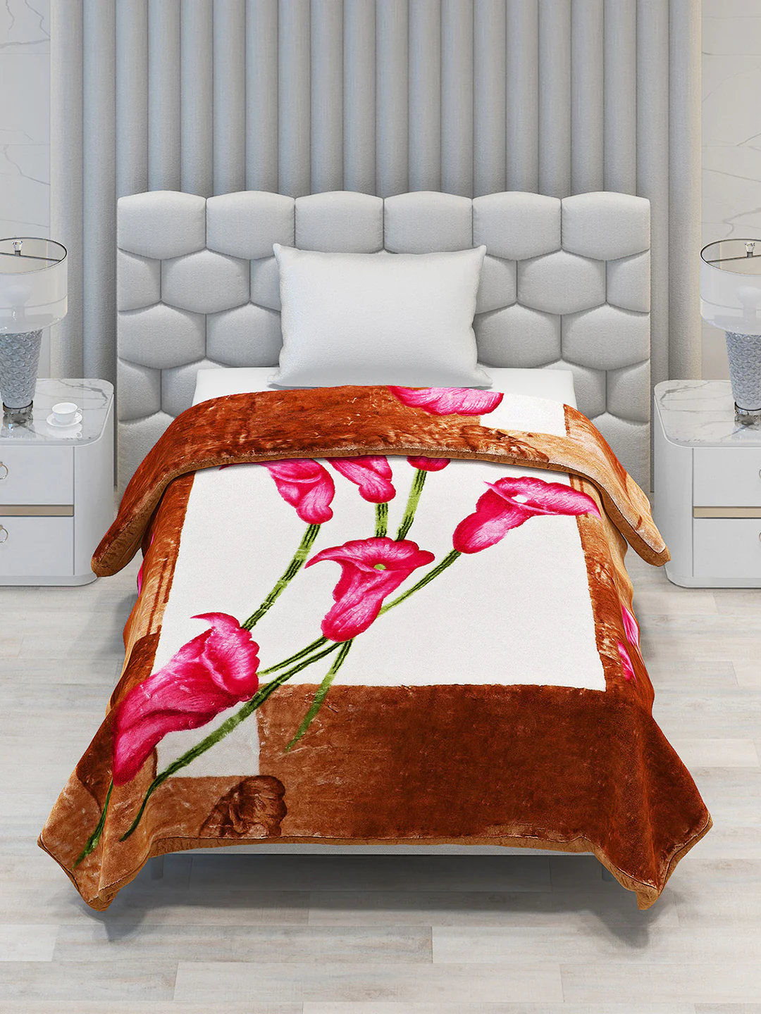 Printed Single Bed Blanket for Heavy Winter -1 Ply - Image 2