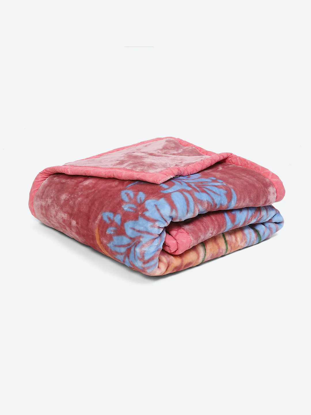 Printed Single Bed Mink Blanket for Mild Winter -1 Ply - Image 5