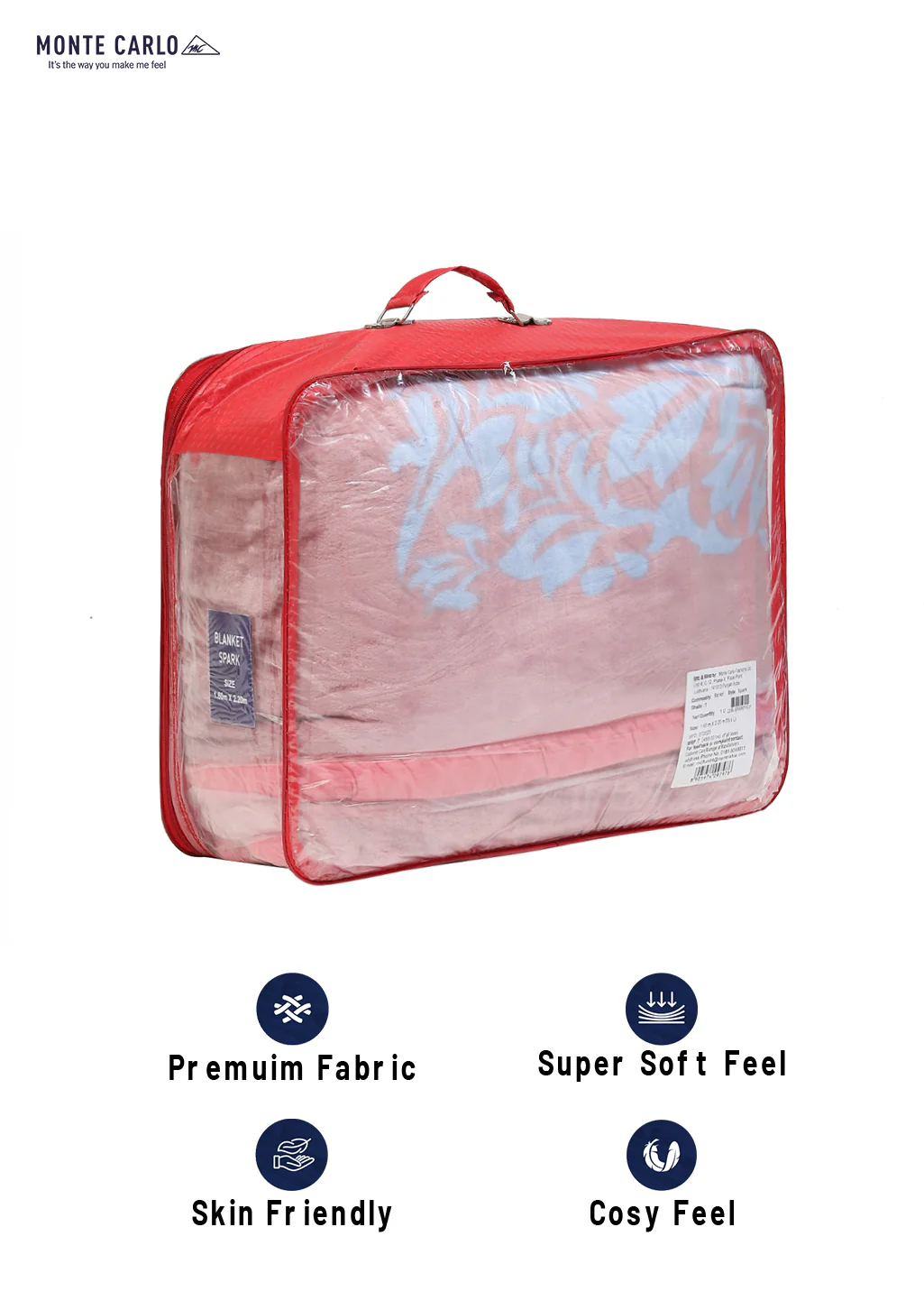 Printed Single Bed Mink Blanket for Mild Winter -1 Ply - Image 8