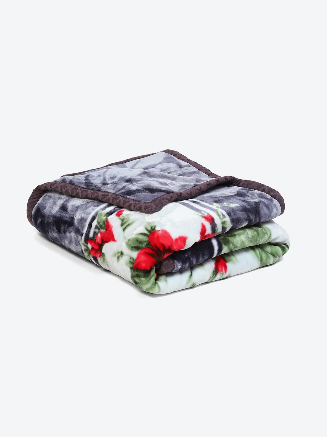 Printed Single Bed Mink Blanket for Mild Winter -1 Ply - Image 5