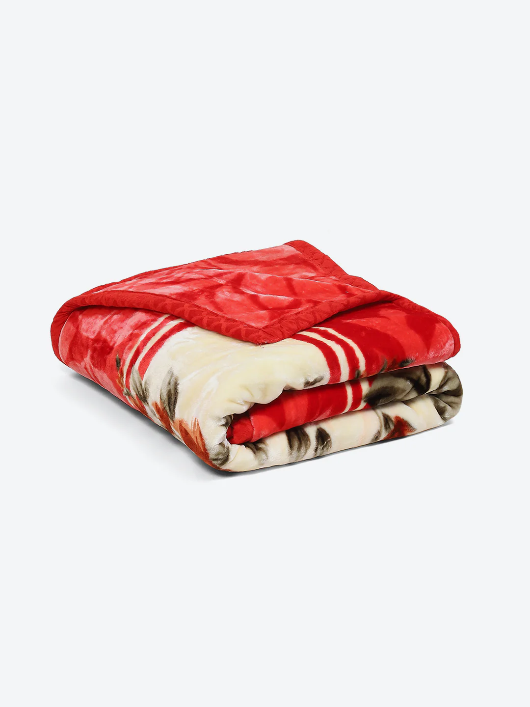 Printed Single Bed Mink Blanket for Mild Winter -1 Ply - Image 5