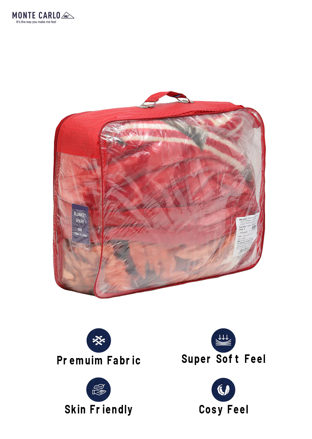Printed Single Bed Mink Blanket for Mild Winter -1 Ply - Image 8
