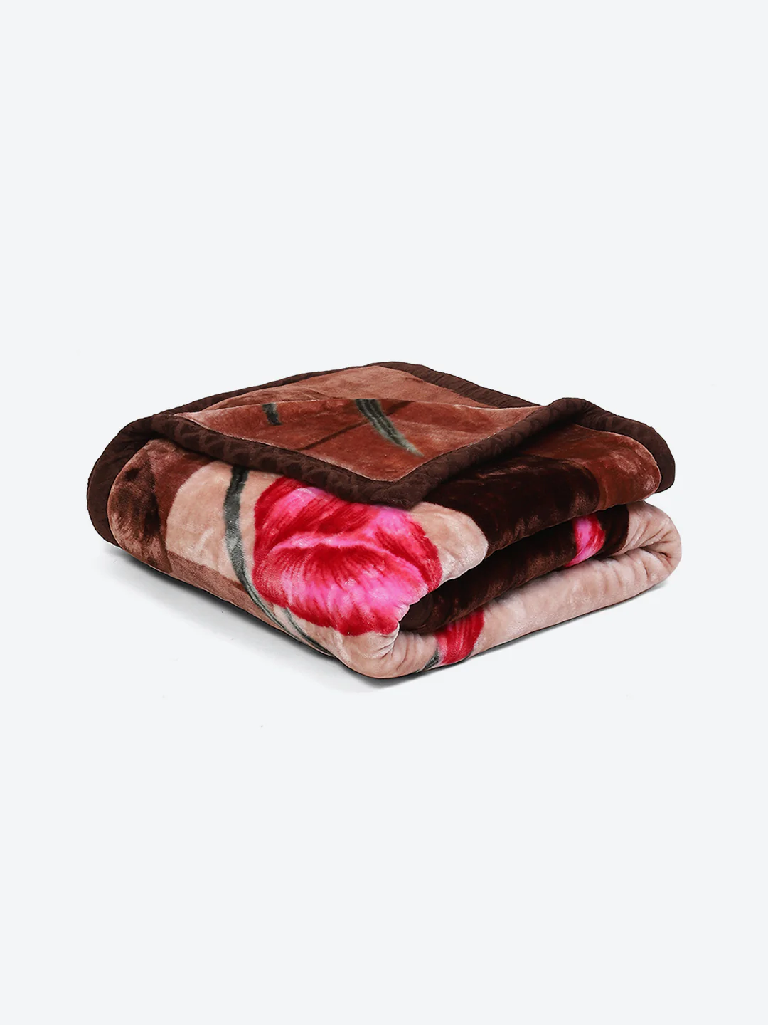 Printed Single Bed Mink Blanket for Mild Winter -1 Ply - Image 5