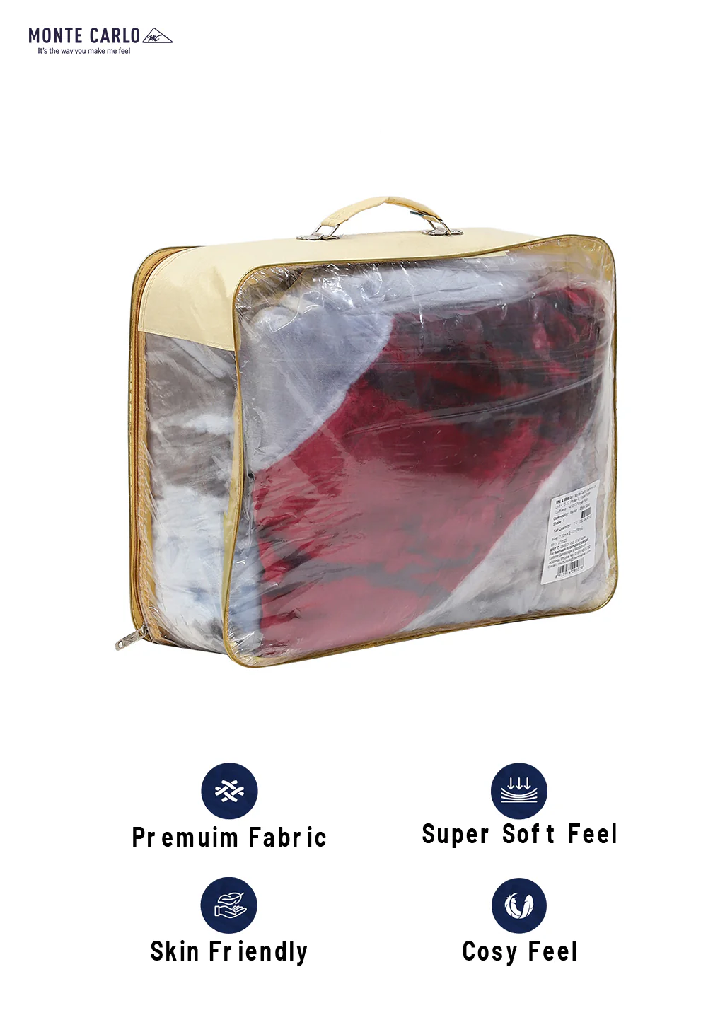 Printed Single Bed Blanket for Heavy Winter -2 Ply - Image 8