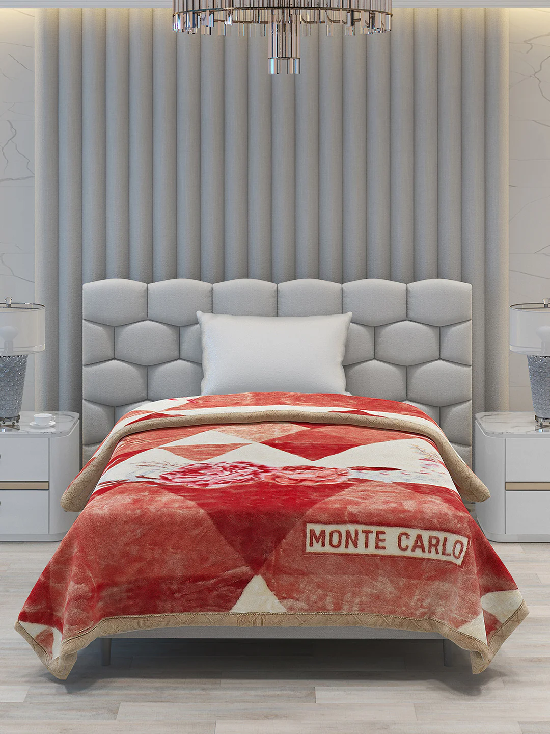Printed Single Bed Blanket for Heavy Winter -2 Ply - Image 3