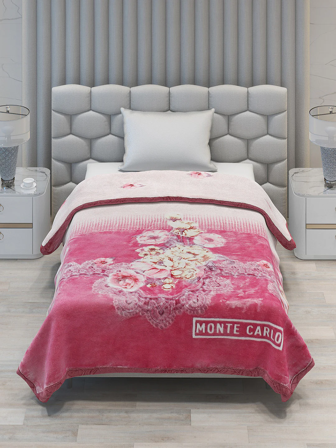 Printed Single Bed Blanket for Heavy Winter -2 Ply - Image 2