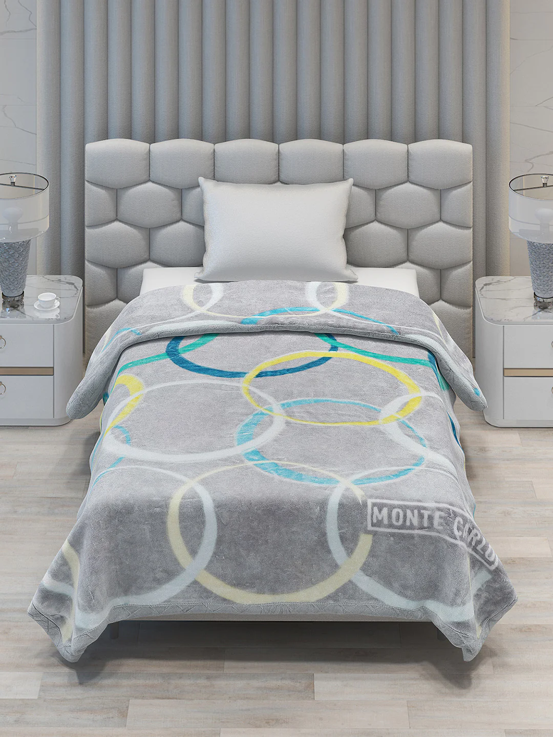Printed Single Bed Blanket for Heavy Winter -2 Ply - Image 2