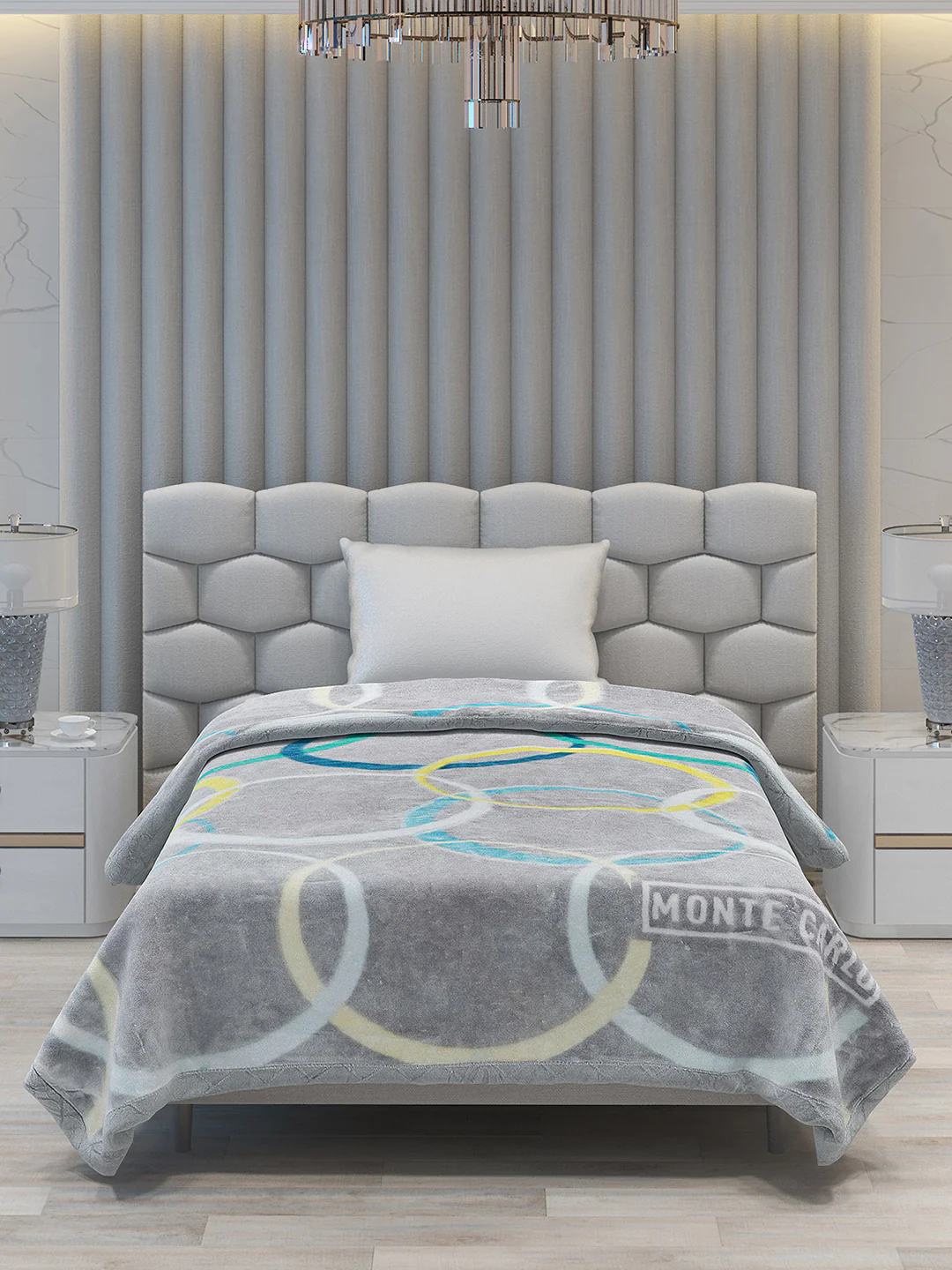 Printed Single Bed Blanket for Heavy Winter -2 Ply - Image 3