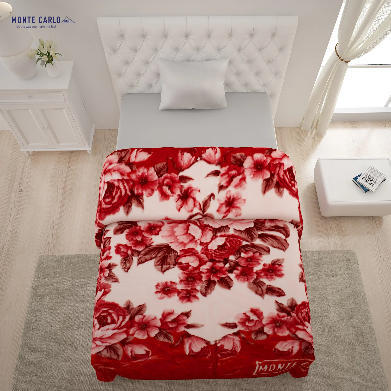 Printed Single Bed Blanket for Heavy Winter -2 Ply - Image 3