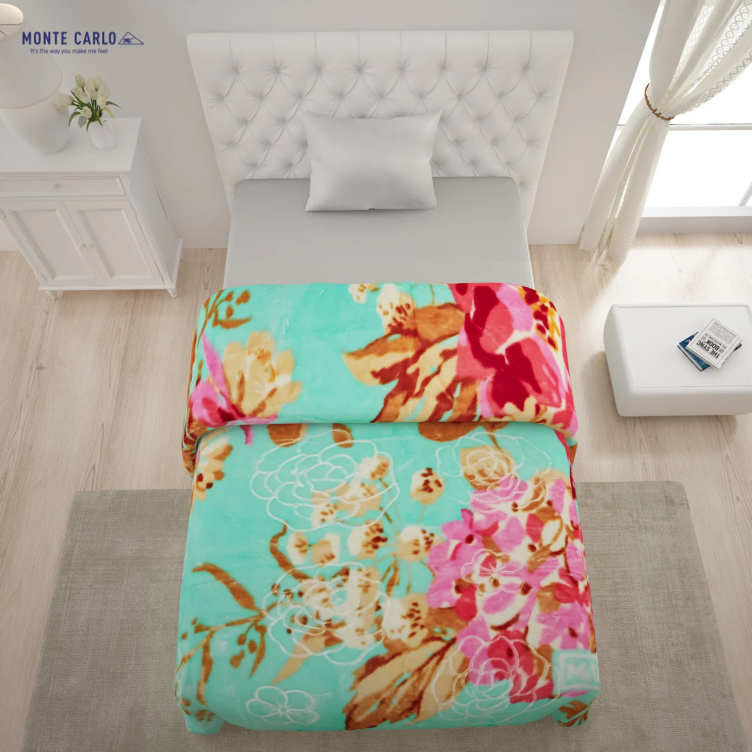 Printed Single Bed Blanket for Heavy Winter -2 Ply - Image 4