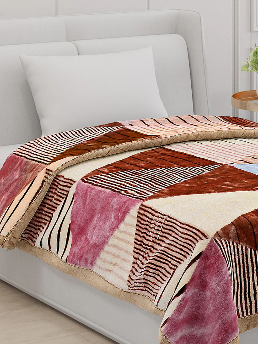 Printed Single Bed Blanket for Heavy Winter -2 Ply - Image 5