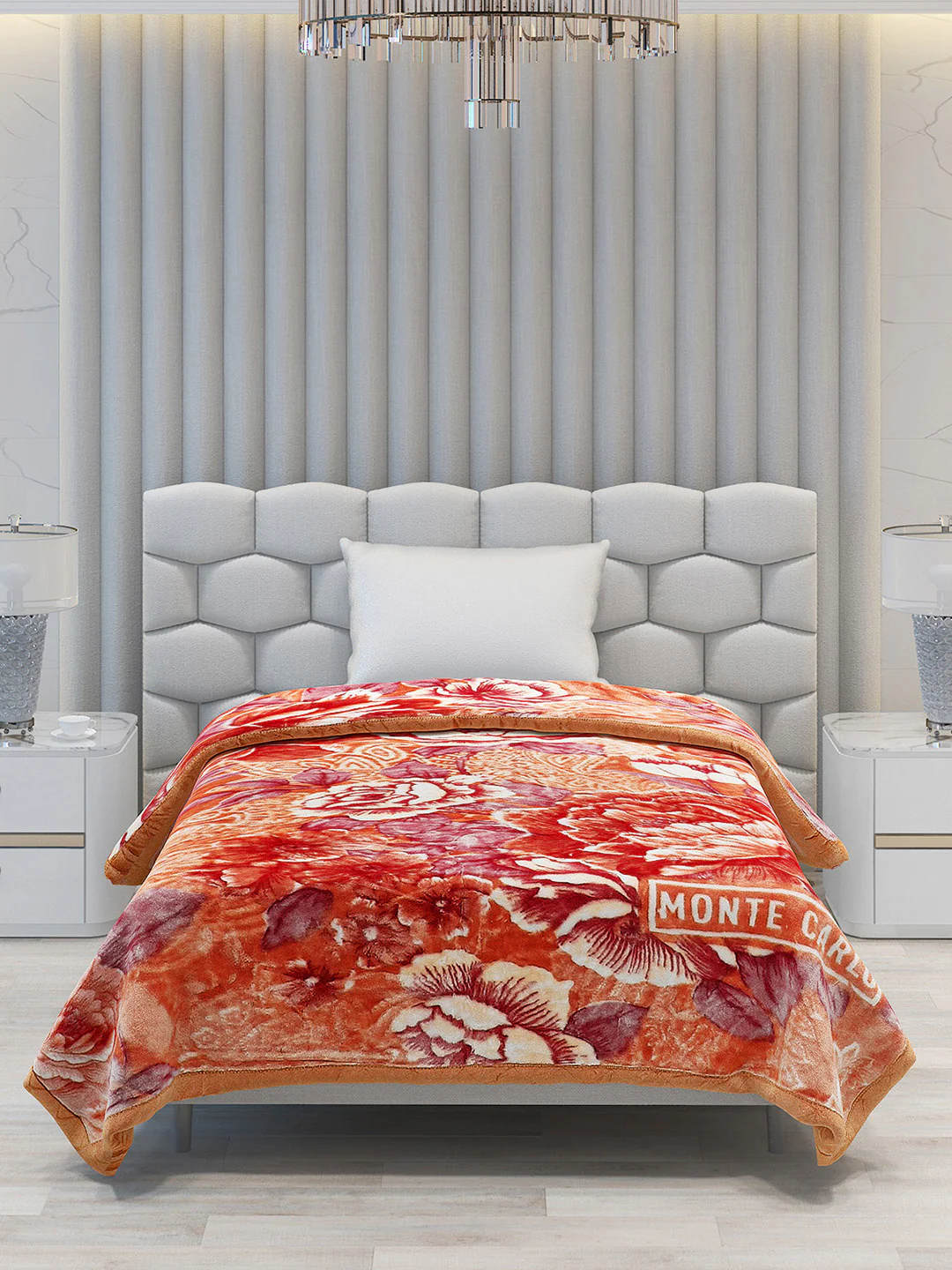 Printed Single Bed Blanket for Heavy Winter -3 Ply - Image 3