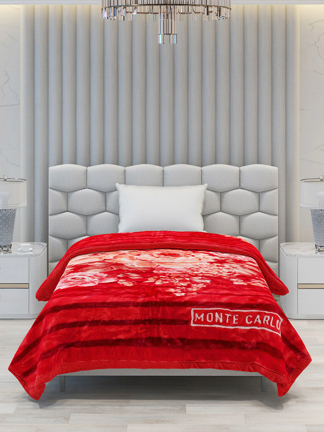 Printed Single Bed Blanket for Heavy Winter -3 Ply - Image 3