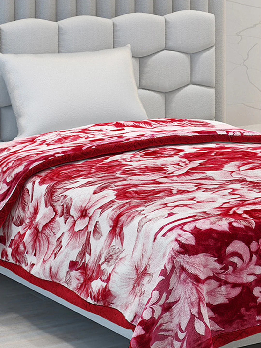 Printed Single Bed Blanket for Heavy Winter -3 Ply - Image 4