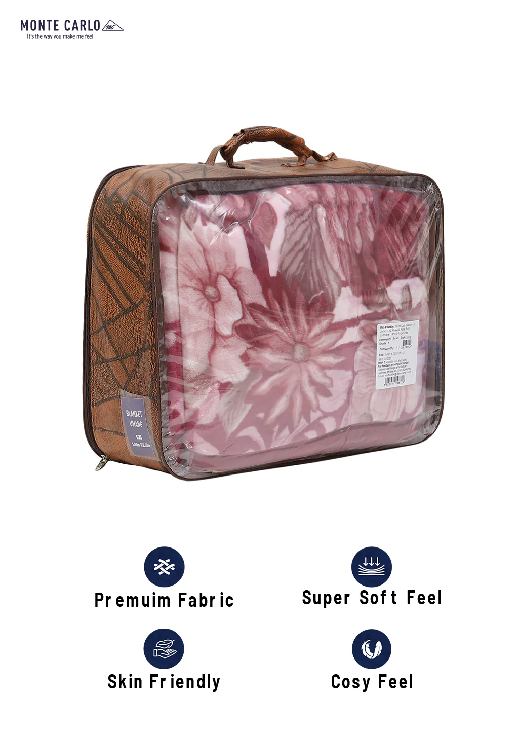 Printed Single Bed Blanket for Heavy Winter -3 Ply - Image 8