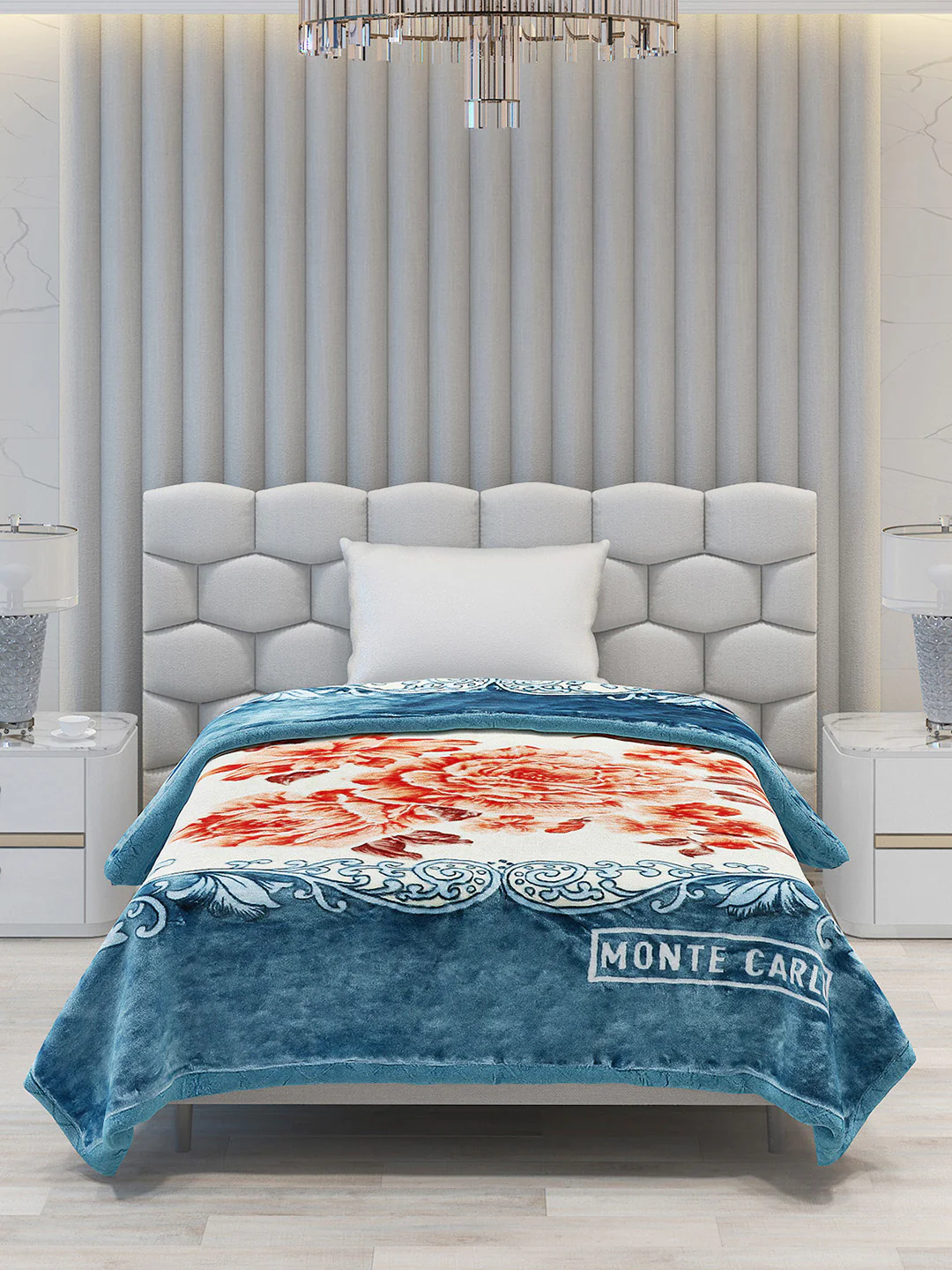 Printed Single Bed Blanket for Heavy Winter -3 Ply - Image 3