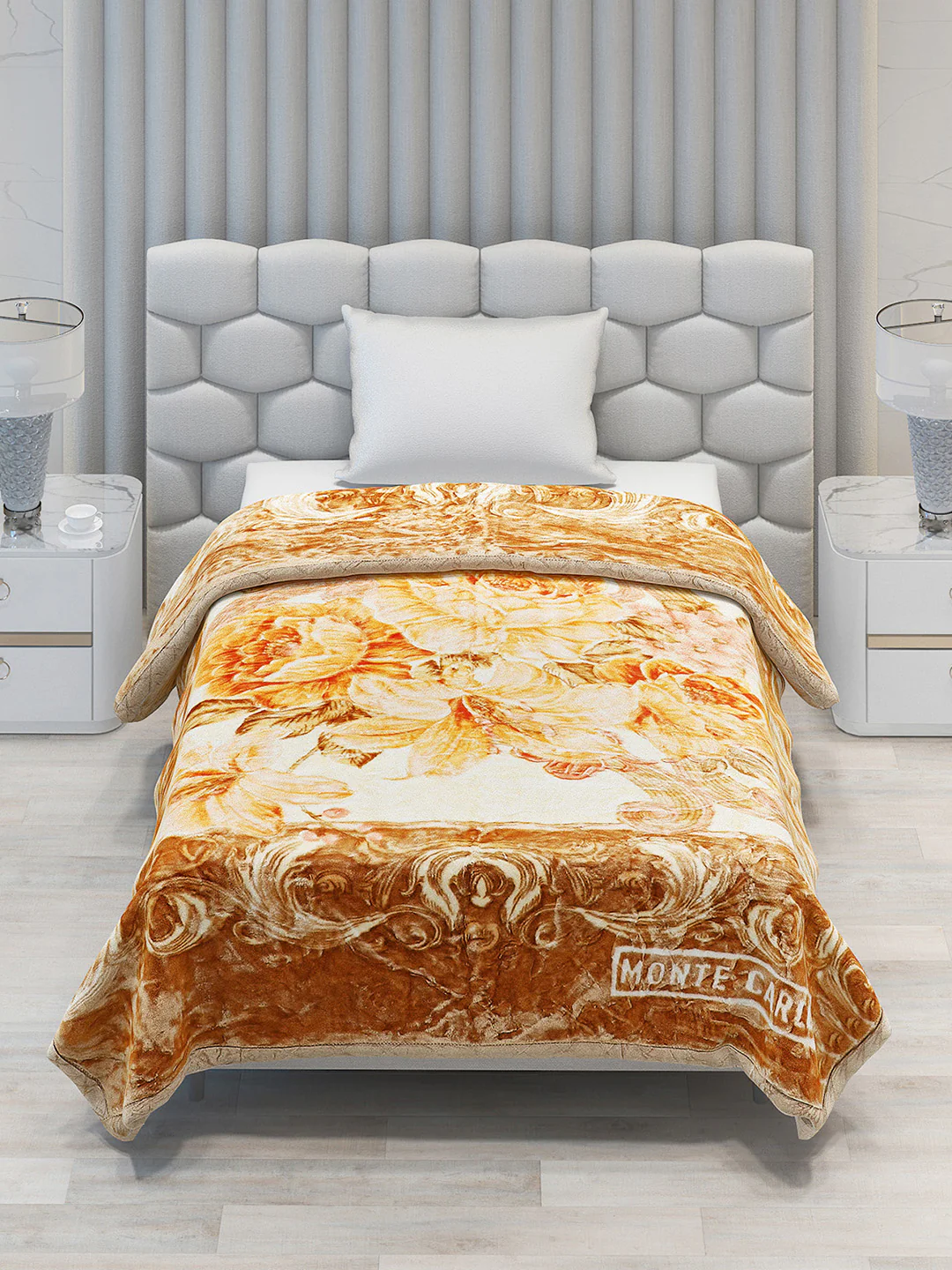Printed Single Bed Blanket for Heavy Winter -3 Ply - Image 2