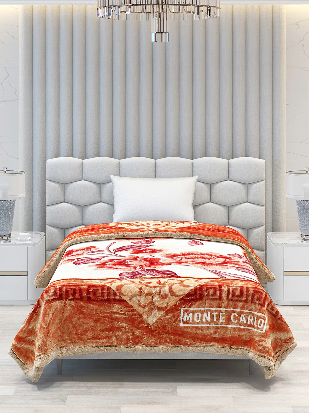 Printed Single Bed Blanket for Heavy Winter -3 Ply - Image 3