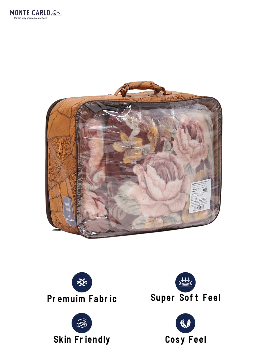 Printed Single Bed Blanket for Heavy Winter -3 Ply - Image 8