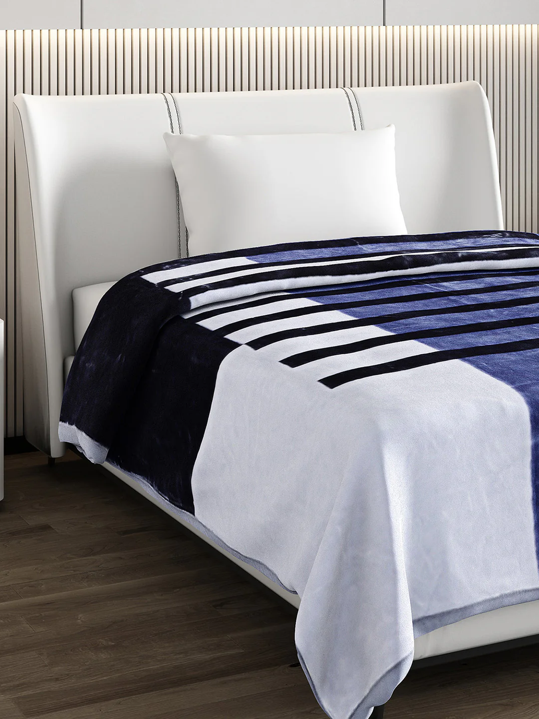 Printed Single Bed Blanket for Heavy Winter -3 Ply - Image 4