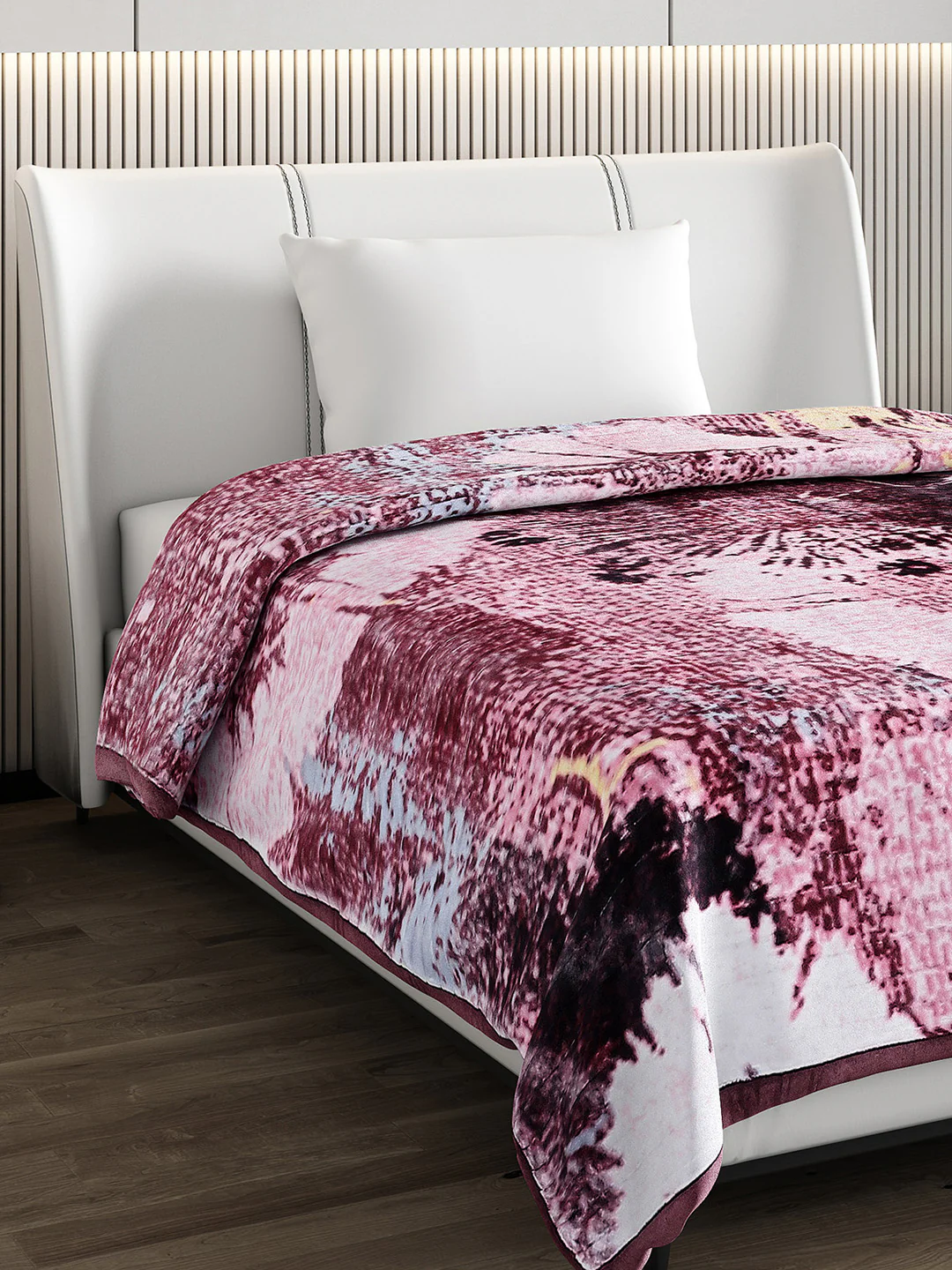 Printed Single Bed Blanket for Heavy Winter -3 Ply - Image 4