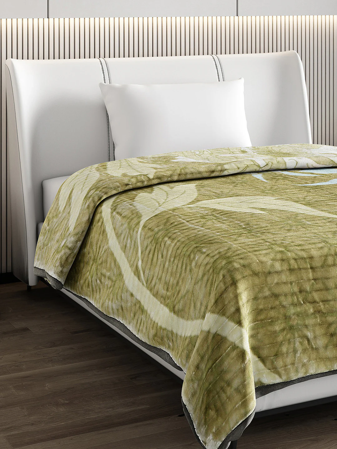 Printed Single Bed Blanket for Heavy Winter -3 Ply - Image 4