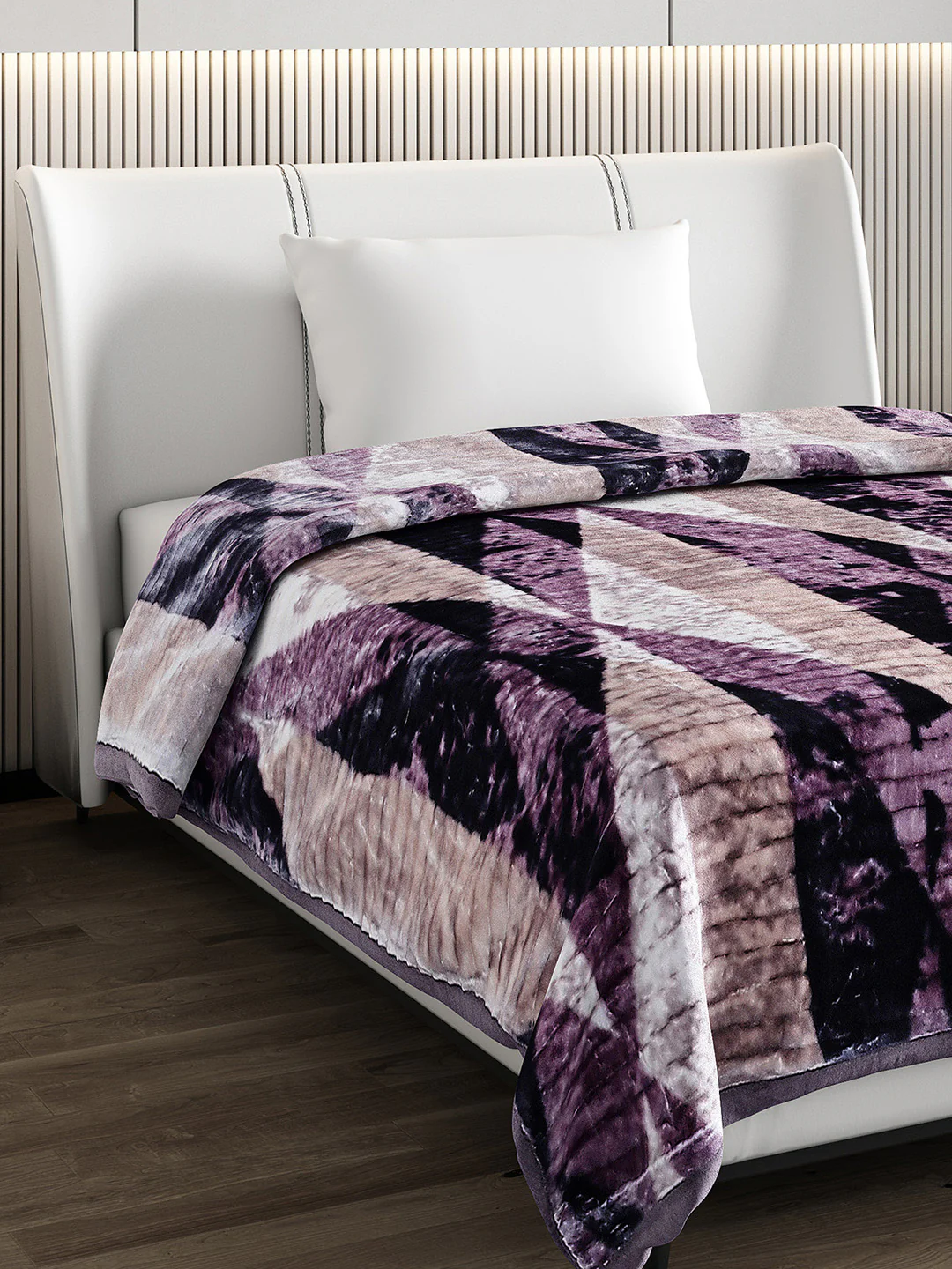 Printed Single Bed Blanket for Heavy Winter -3 Ply - Image 4