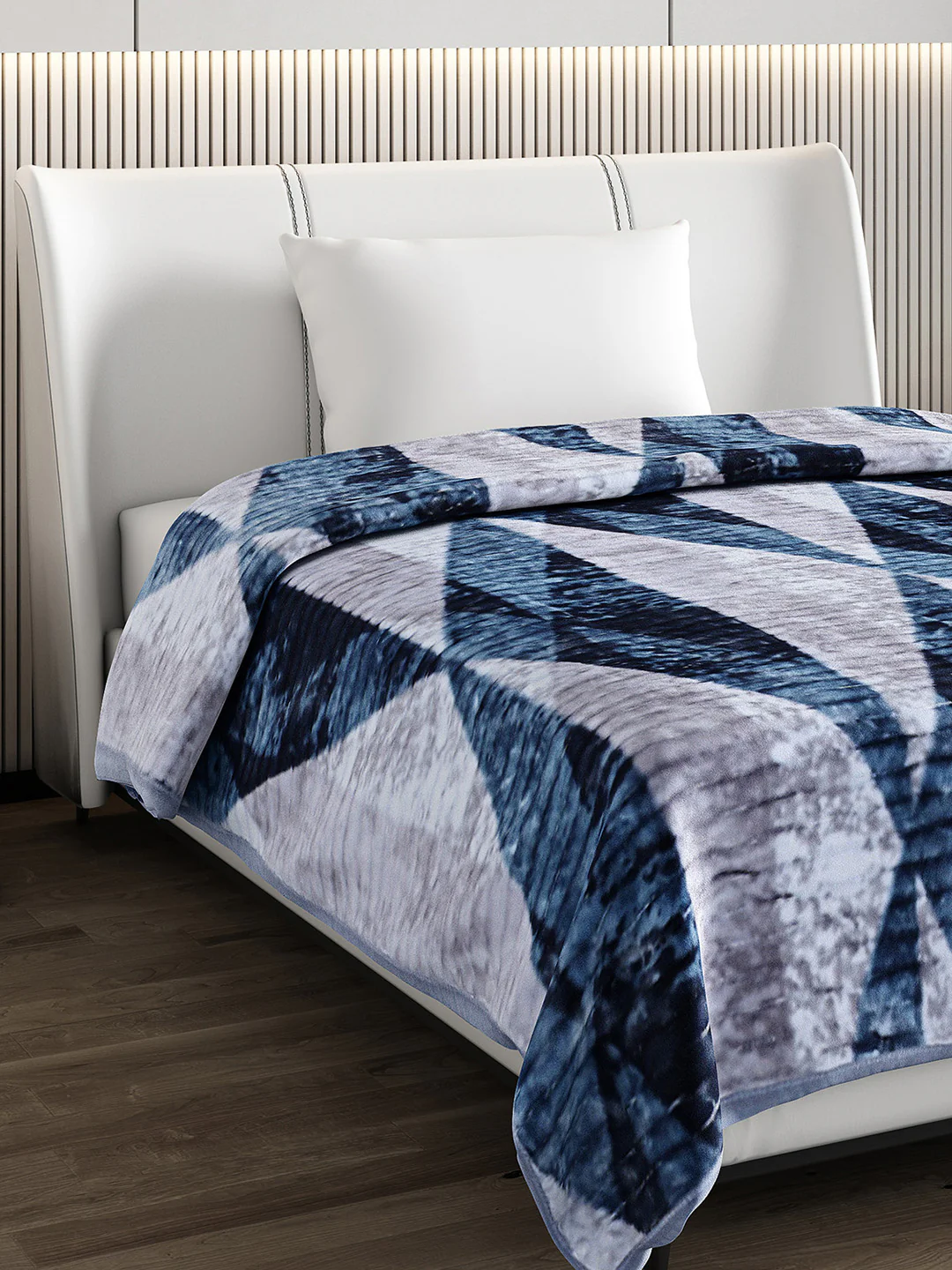 Printed Single Bed Blanket for Heavy Winter -3 Ply - Image 4