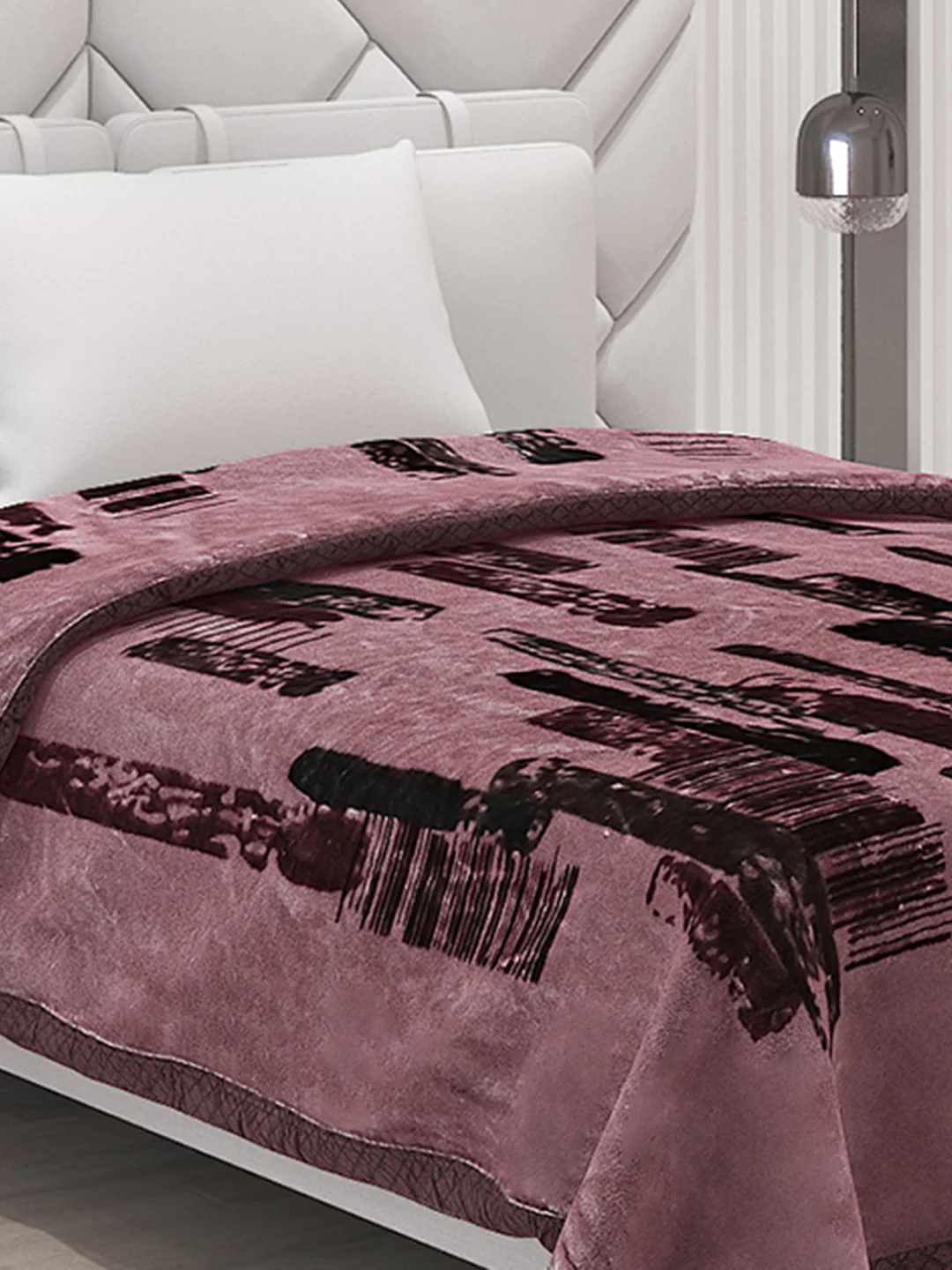 Printed Single Bed Blanket for Mild Winter -1 Ply - Image 4