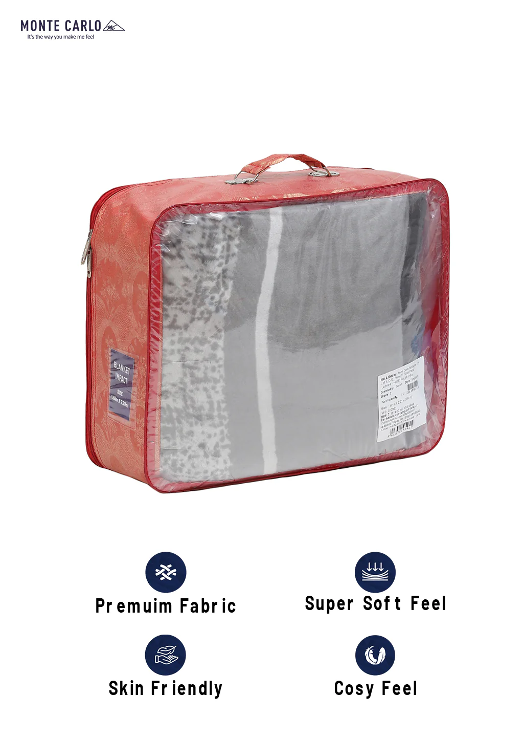 Printed Single Bed Blanket for Mild Winter -1 Ply - Image 8