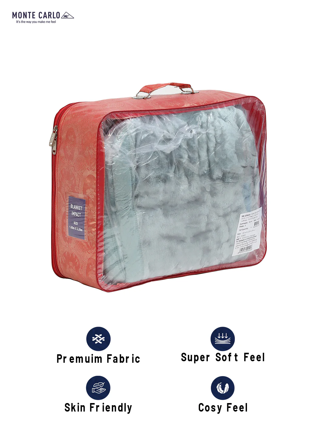Printed Single Bed Blanket for Mild Winter -1 Ply - Image 8