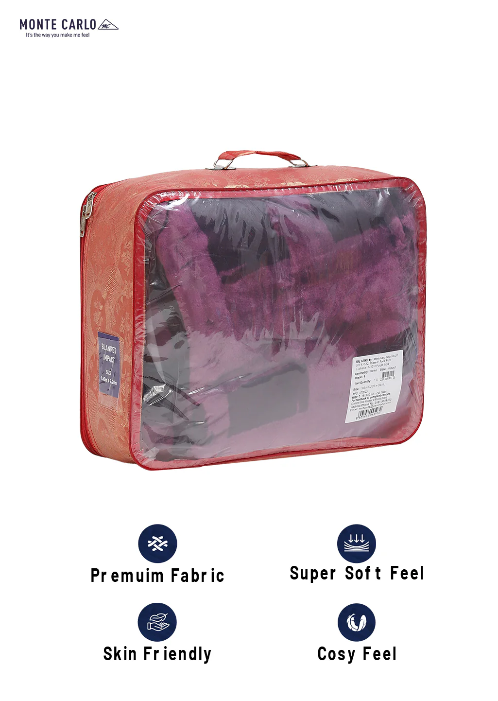 Printed Single Bed Blanket for Mild Winter -1 Ply - Image 8