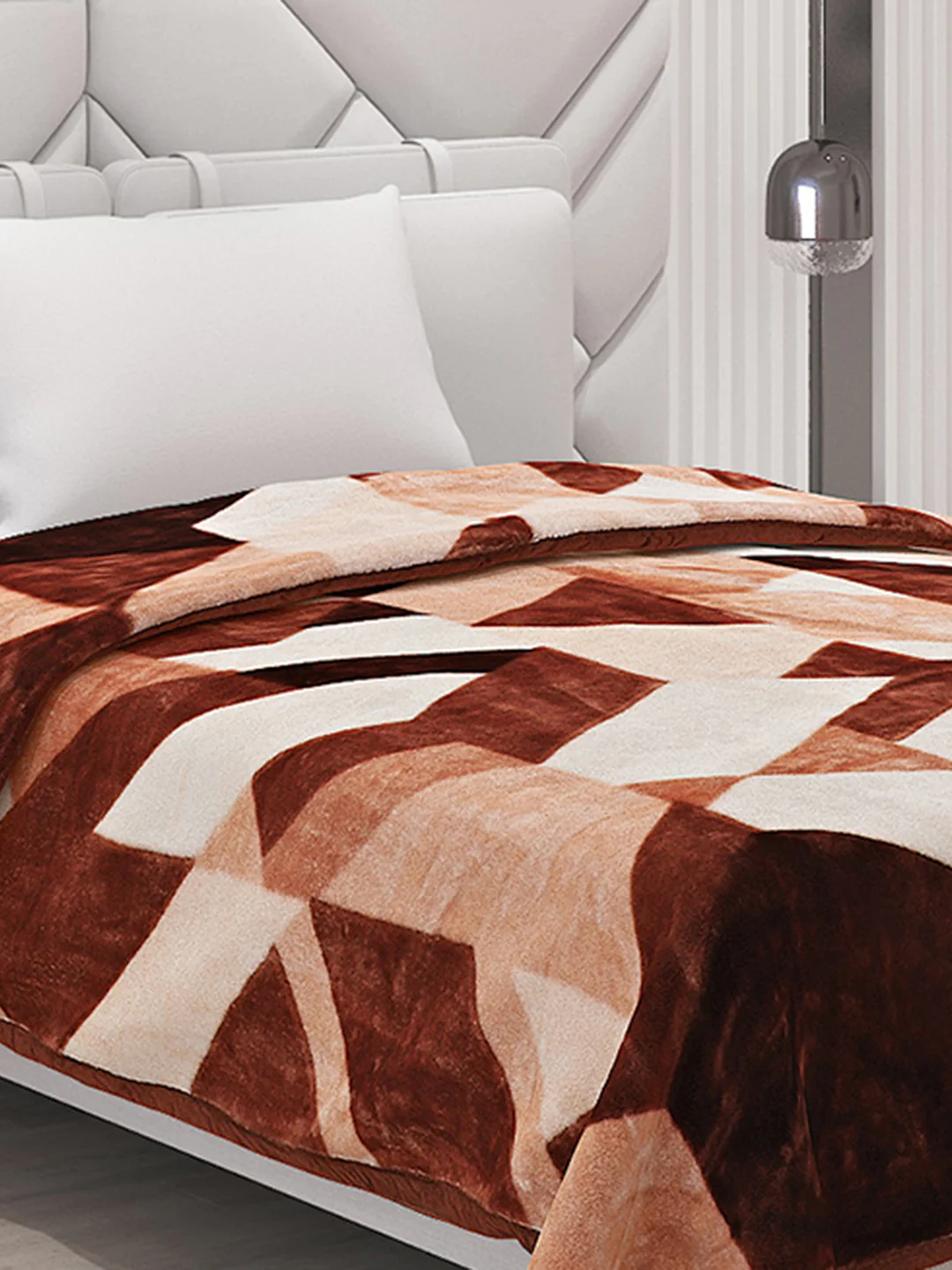 Printed Single Bed Blanket for Mild Winter -1 Ply - Image 4