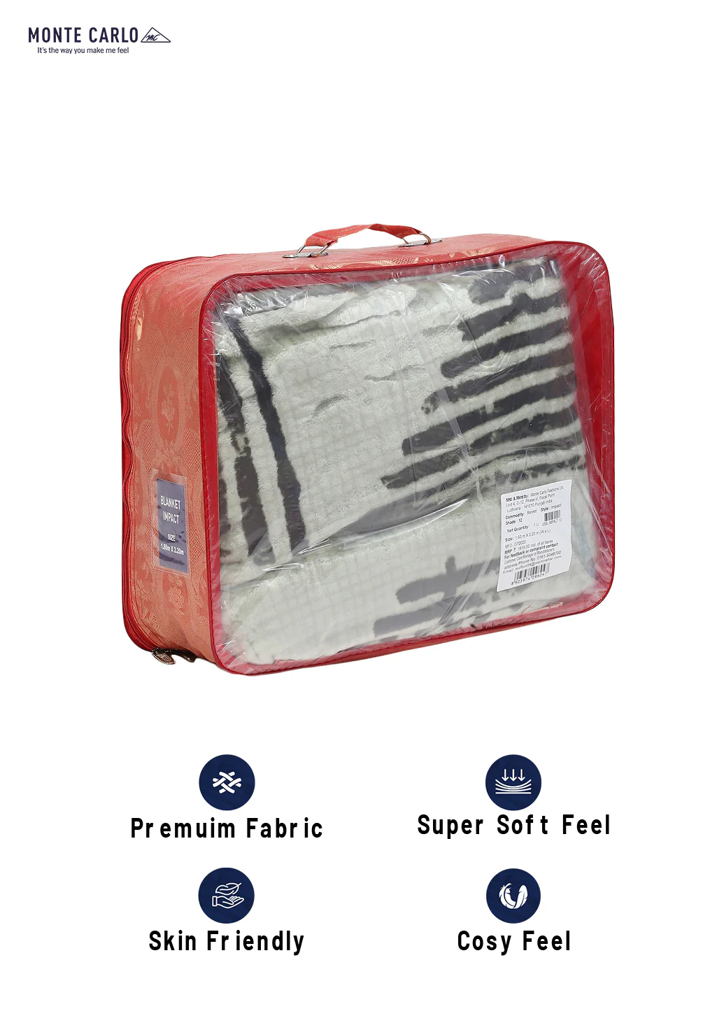 Printed Single Bed Blanket for Mild Winter -1 Ply - Image 8